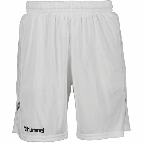 Hummel Poly Shorts 99 Бяло Футболни тренировъчни долнища