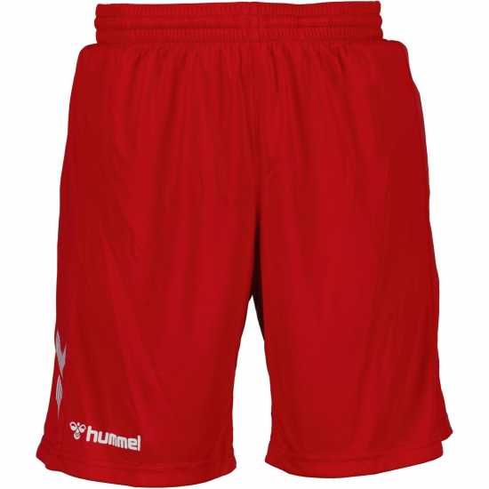 Hummel Poly Shorts 99 True Red Дамски къси панталони