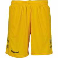 Hummel Poly Shorts 99 Sports Yellow Дамски къси панталони