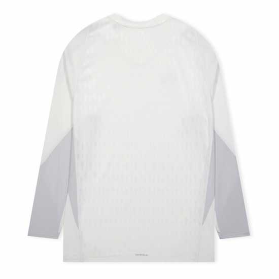 Adidas Tiro 23 Pro Long Sleeve Goalkeeper Jersey Kids Основна бяла Вратарски ръкавици и облекло