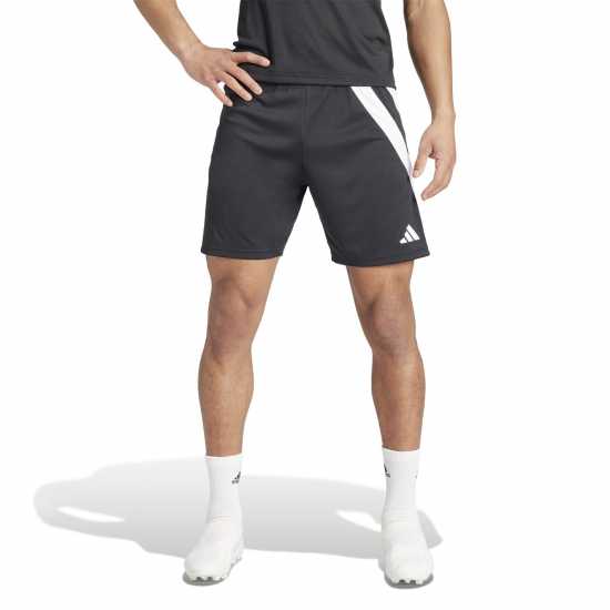 Adidas Мъжки Шорти Fortore 23 Shorts Mens Черно/Бяло 