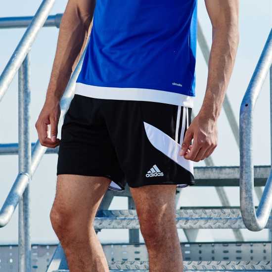 Adidas Дамски Къси Шорти За Тренировка Mens Sereno Training Shorts Черно/Бяло Мъжки къси панталони