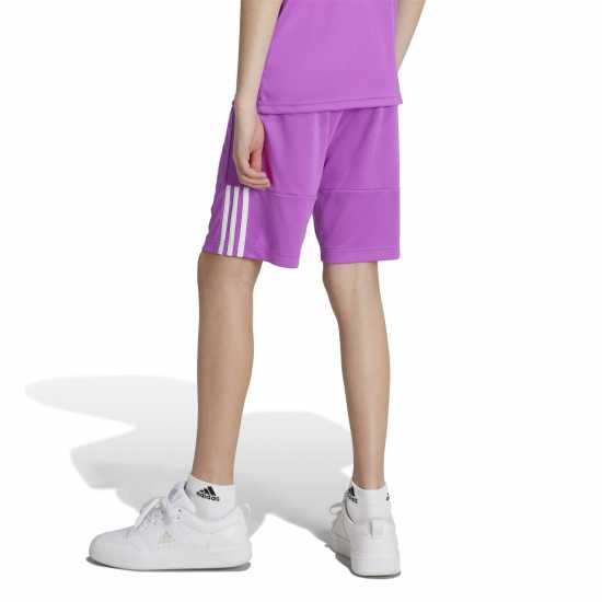 Adidas Дамски Къси Шорти За Тренировка Sereno Training Shorts Juniors Лилаво/Бяло Детски къси панталони