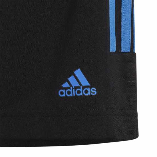 Adidas Дамски Къси Шорти За Тренировка Sereno Training Shorts Juniors Black/Blue Rush Детски къси панталони