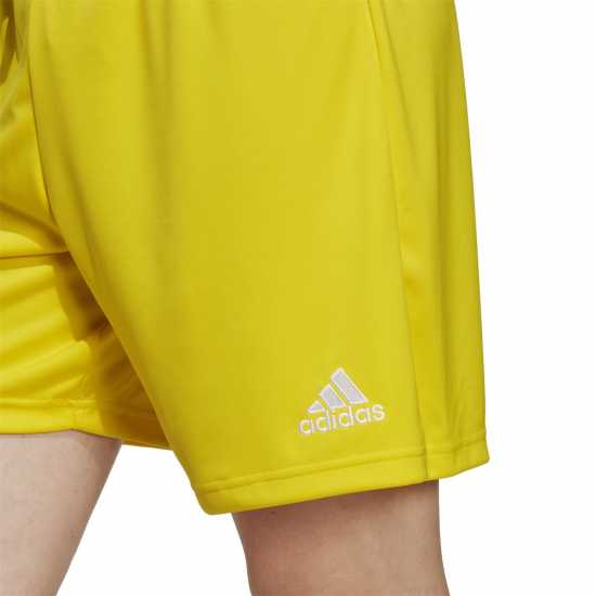 Adidas Мъжки Шорти Entrada 22 Shorts Mens отбор жълто Футболни тренировъчни долнища