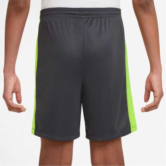 Nike Момчешки Къси Гащи Academy Shorts Junior Boys Grey/Volt 