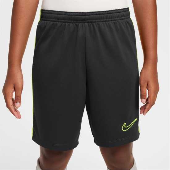 Nike Момчешки Къси Гащи Academy Shorts Junior Boys Grey/Volt 