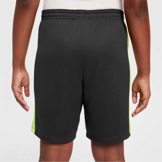 Nike Момчешки Къси Гащи Academy Shorts Junior Boys Grey/Volt 