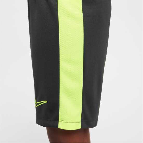 Nike Момчешки Къси Гащи Academy Shorts Junior Boys Grey/Volt 