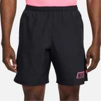 Nike Тъкани Мъжки Шорти Academy Woven Shorts Mens Black Мъжки къси панталони