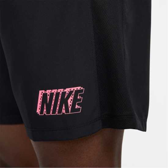 Nike Тъкани Мъжки Шорти Academy Woven Shorts Mens Black Мъжки къси панталони