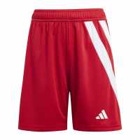 Adidas Детски Шорти Fortore 23 Football Shorts Juniors мощно червено 2/бяло 