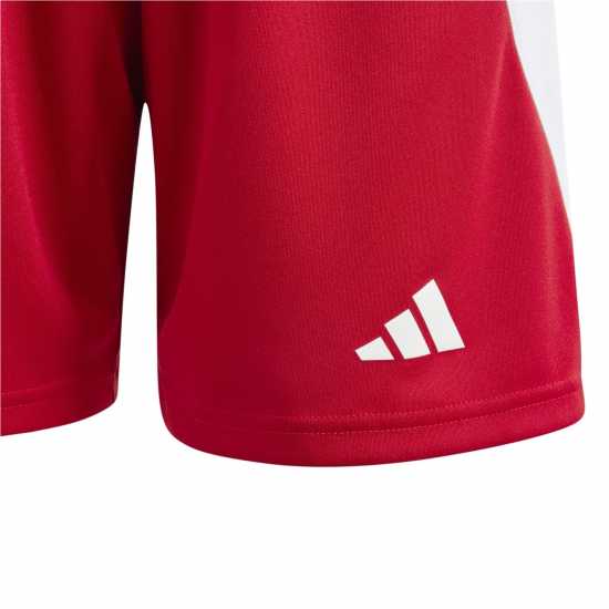 Adidas Детски Шорти Fortore 23 Football Shorts Juniors мощно червено 2/бяло 