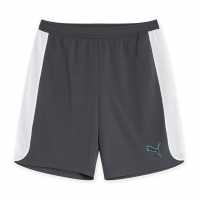 Puma Дамски Къси Шорти За Тренировка Finesse Performance Training Shorts Mens Сиво/Аква Футболни тренировъчни долнища