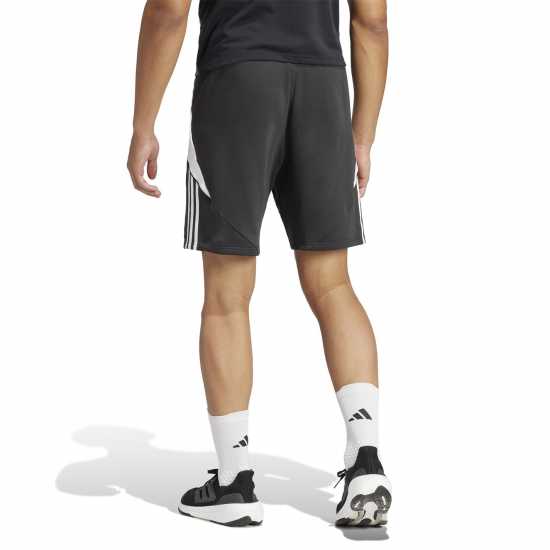 Adidas Мъжки Шорти Tiro 24 Sweat Shorts Mens Черно/Бяло 