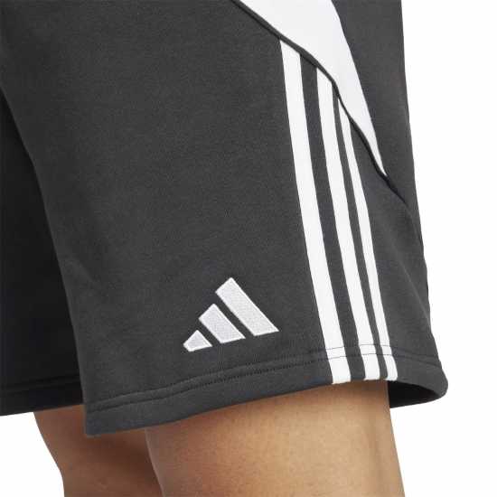 Adidas Мъжки Шорти Tiro 24 Sweat Shorts Mens Черно/Бяло 