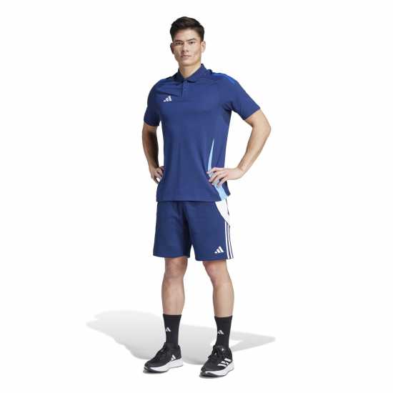 Adidas Мъжки Шорти Tiro 24 Sweat Shorts Mens Отбор Нви/Бял 