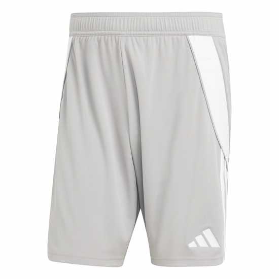 Adidas Мъжки Шорти Tiro 24 Shorts Mens Средно сиво/Бяло 