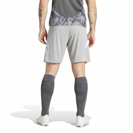 Adidas Мъжки Шорти Tiro 24 Shorts Mens Средно сиво/Бяло 