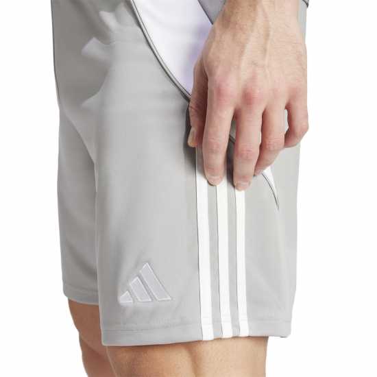 Adidas Мъжки Шорти Tiro 24 Shorts Mens Средно сиво/Бяло 