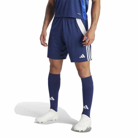 Adidas Мъжки Шорти Tiro 24 Shorts Mens Отбор Нви/Бял 