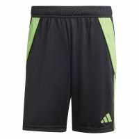 Adidas Мъжки Шорти Tiro 24 Shorts Mens Черно/Лайм 