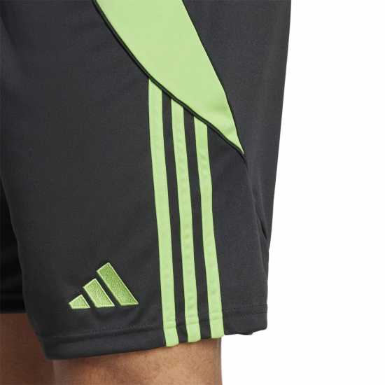 Adidas Мъжки Шорти Tiro 24 Shorts Mens Черно/Лайм 