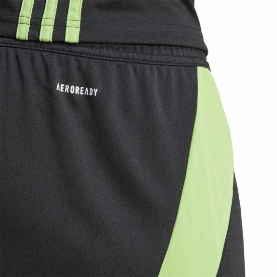 Adidas Мъжки Шорти Tiro 24 Shorts Mens Черно/Лайм 