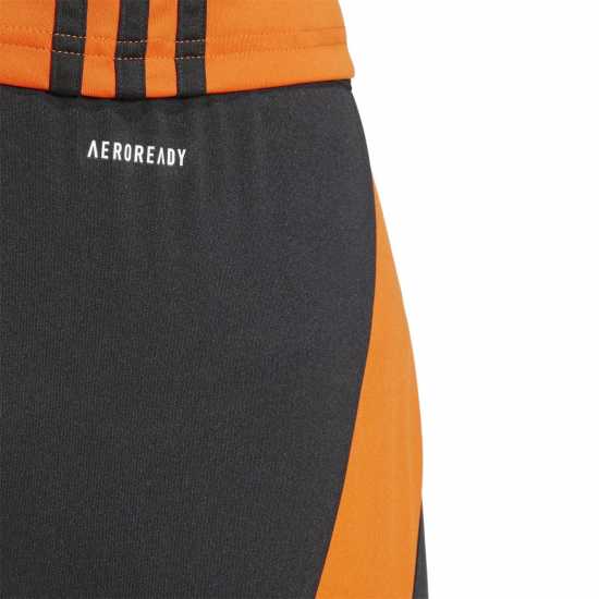 Adidas Мъжки Шорти Tiro 24 Shorts Mens черно/Тм Оранжево 