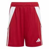 Adidas Tiro 24 Shorts Kids Червено/Бяло 