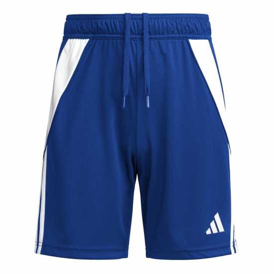 Adidas Tiro 24 Shorts Kids Кралско синьо/Бяло 