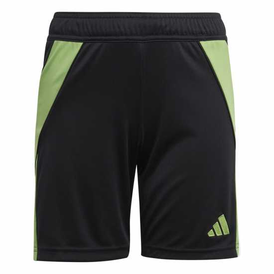 Adidas Tiro 24 Shorts Kids черно/ярко лайм 