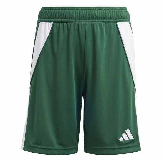 Adidas Tiro 24 Shorts Kids тъмно зелено/бяло 