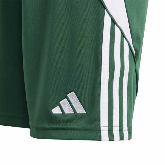 Adidas Tiro 24 Shorts Kids тъмно зелено/бяло 