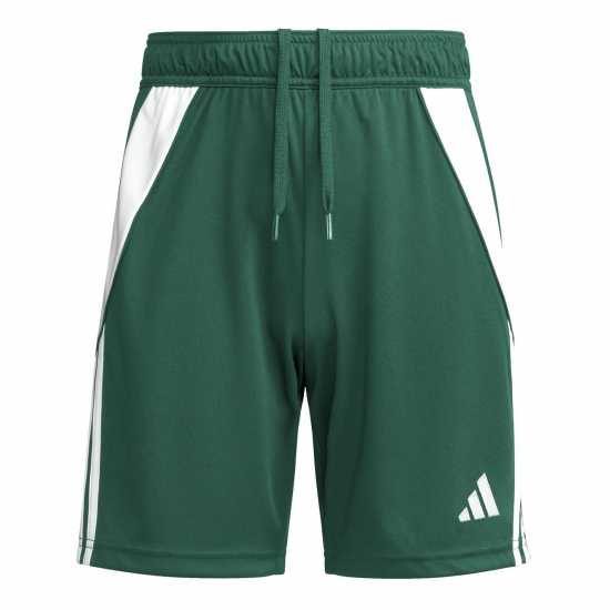 Adidas Tiro 24 Shorts Kids тъмно зелено/бяло 