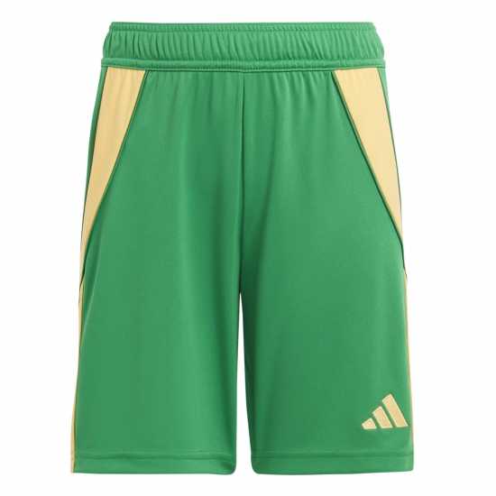 Adidas Tiro 24 Shorts Kids Зелено/Светло зелено 