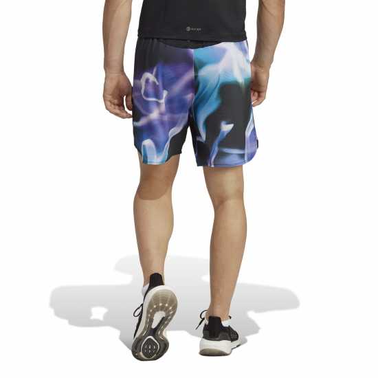 Adidas Дамски Къси Шорти За Тренировка Designed For Training Heat.rdy Hiit Allover Print Training Shorts  Мъжко облекло за едри хора