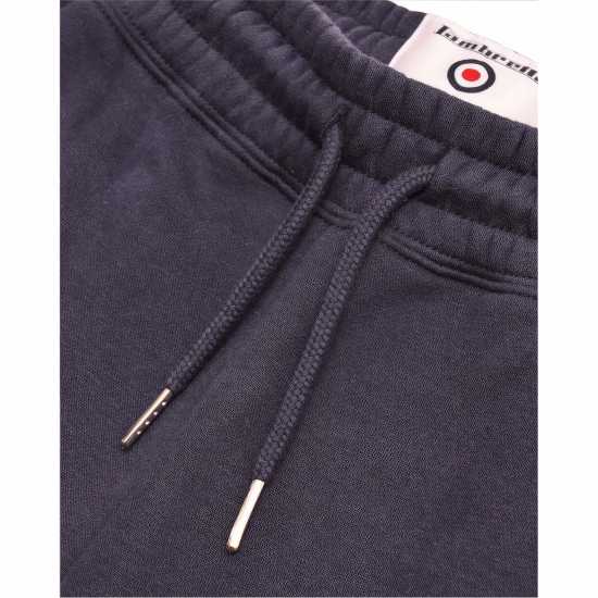 Lambretta Fleece Short Морска синьо Мъжко облекло за едри хора