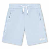 Hugo Boss Boss Boss Lgo Shorts Jn43 Бледо Син 783 