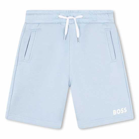 Hugo Boss Boss Boss Lgo Shorts Jn43 Бледо Син 783 