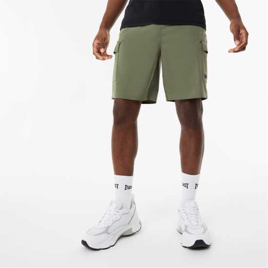 Everlast Longer Length Cargo Short Mens Хаки Мъжко облекло за едри хора