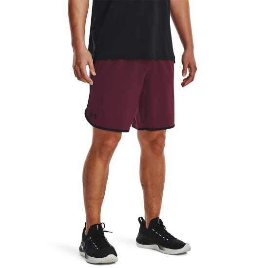 Under Armour Мъжки Къси Панталони За Фитнес Armour Ua Hiit Woven 8In Shorts Gym Short Mens Кафяво кафяво Атлетика