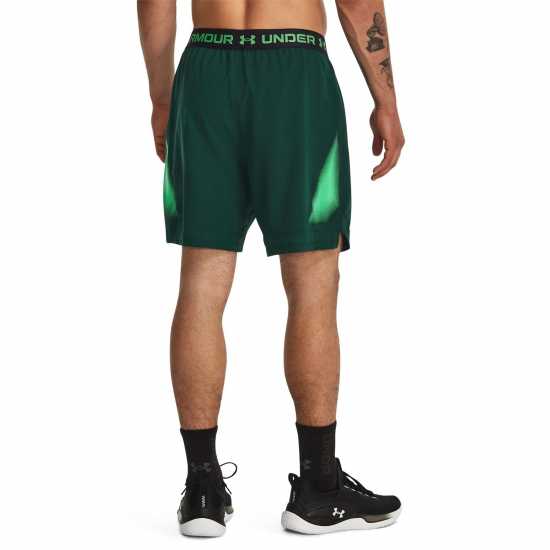 Under Armour Мъжки Къси Панталони За Фитнес Armour Ua Vanish Wvn 6In Grphic Sts Gym Short Mens Зелено Мъжки къси панталони