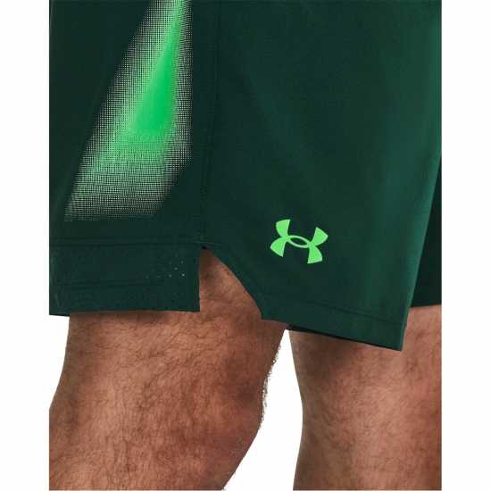 Under Armour Мъжки Къси Панталони За Фитнес Armour Ua Vanish Wvn 6In Grphic Sts Gym Short Mens Зелено Мъжки къси панталони