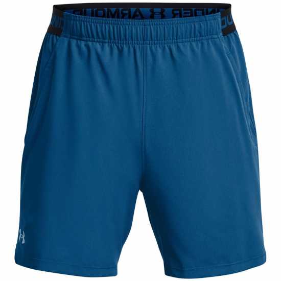 Under Armour Мъжки Къси Панталони За Фитнес Armour Ua Vanish Wvn 6In Grphic Sts Gym Short Mens Синьо Мъжки къси панталони