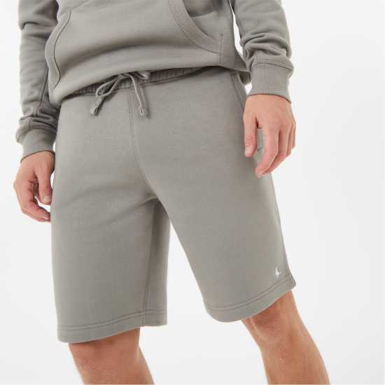 Jack Wills Balmore Pheasant Sweat Shorts Washed Khaki Мъжко облекло за едри хора