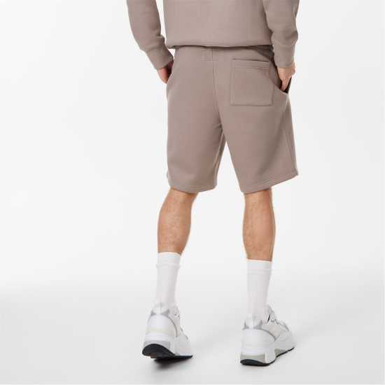 Jack Wills Balmore Pheasant Sweat Shorts Mushroom Мъжко облекло за едри хора