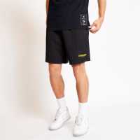 11 Degrees Pique Shorts - Black  