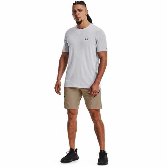 Under Armour Мъжки Къси Панталони С Джобове Armour Cargo Shorts Mens Brown Мъжко облекло за едри хора