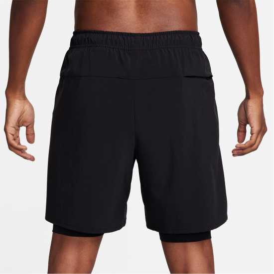 Nike Dri-FIT Unlimited Men's 7 2-in-1 Woven Fitness Shorts  Мъжко облекло за едри хора